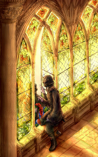 Stain Glass Hall Stain Glass Hall