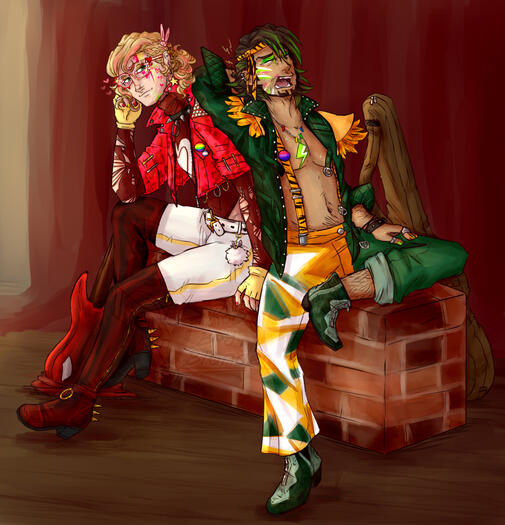 Tiger and Bunny - Backstage Glamrock